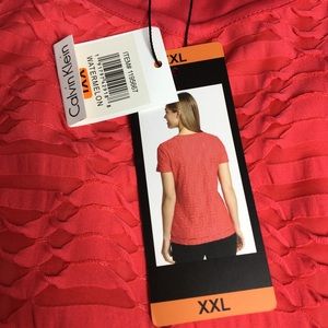 Calvin Klein Blouse fuchsia  colored